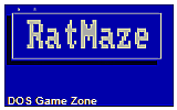RatMaze DOS Game
