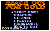 Reach For The Gold DOS Game