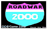 Roadwar 2000 DOS Game