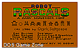 Robot Rascals DOS Game