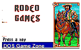 Rodeo Games DOS Game