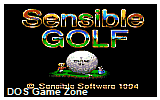 Sensible Golf DOS Game