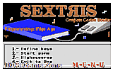 Sextris DOS Game