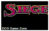 Siege DOS Game