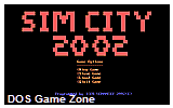 Sim City 2002 DOS Game
