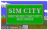 SimCity vE1.10 DOS Game