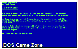 Simple Adventure DOS Game