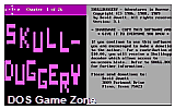 Skullduggery- Adventures in Horror DOS Game