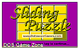 Sliding Puzzle DOS Game