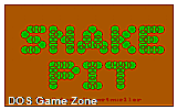 Snake Pit DOS Game