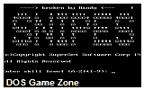 Snipes DOS Game