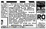 Special Forces DOS Game