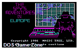 Spys Adventures in Europe, The DOS Game