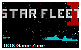 Star Fleet I- The War Begins DOS Game