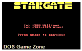 Stargate DOS Game