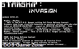 Starship Invasion DOS Game