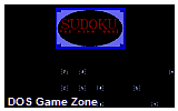 Sudoku DOS Game