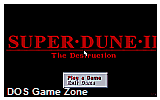 Super Dune II- Classic Edition DOS Game