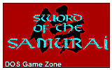 Sword of the Samurai DOS Game