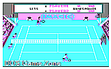 Tennis DOS Game