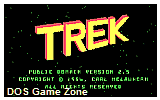 Trek DOS Game