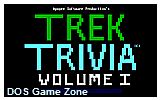 Trek Trivia- Volume 1 DOS Game
