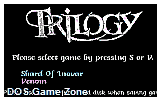 Trilogy DOS Game