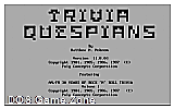 Trivia Quespians Volume I- Rock-n-Roll vI.8.0 DOS Game