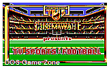 TV Sports- Football DOS Game