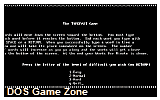TYPEFAST DOS Game