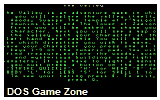 Valley, The DOS Game