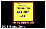 Wall Pipe DOS Game