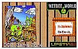 Weebee Worlds DOS Game