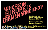 Where in Europe is Carmen Sandiego_ DOS Game
