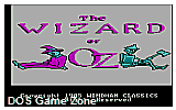 Wizard of Oz, The DOS Game