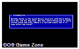 Wonderful Wizard of Oz, The DOS Game