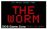 Worm, The DOS Game